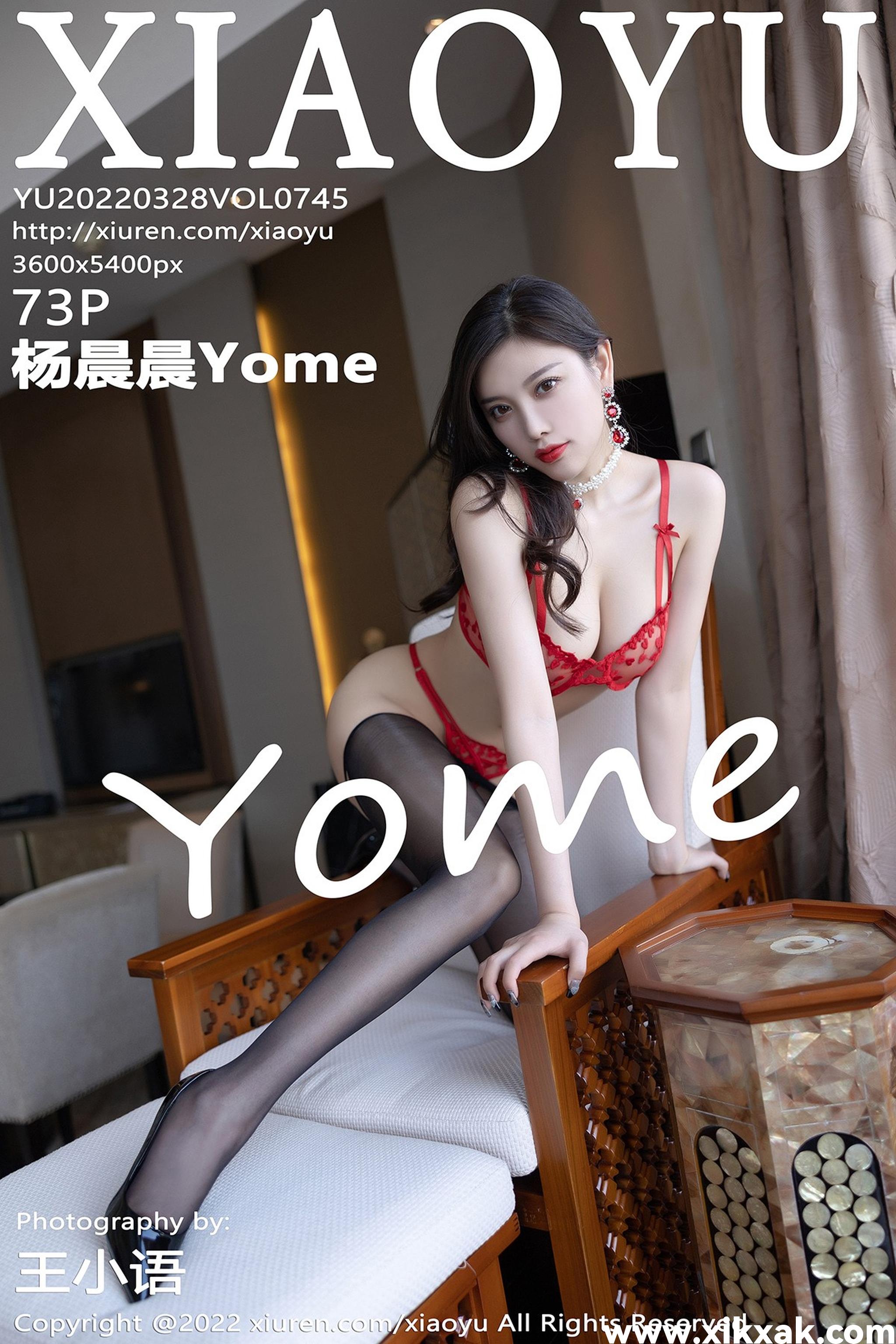 [XIAOYU语画界]2022.03.28 VOL.745 杨晨晨Yome[731P]